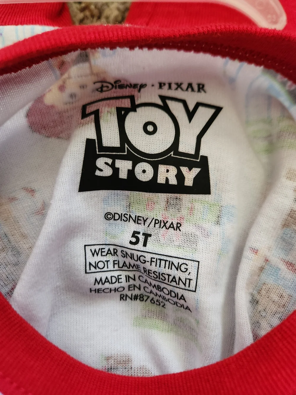Disney pajama set